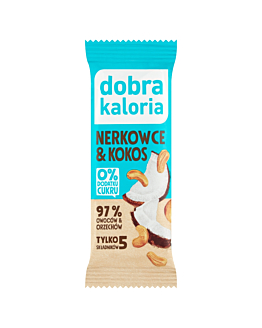 Dobra Kaloria Baton Owocowy Kokos & Orzech