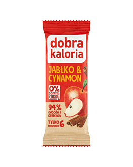 Dobra Kaloria Baton Owocowy Jabłko & Cynamon