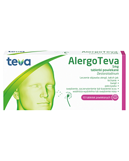 AlergoTeva 5 mg Tabletki