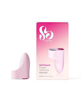 So Divine Wibrator na palec - Self Pleasure Vibrating Finger Stimulator