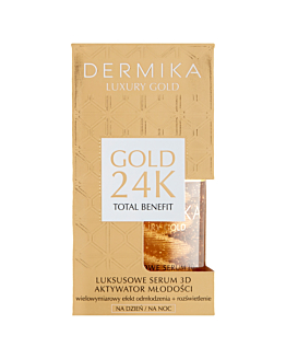 Dermika Luxury Gold 24K Serum 3D na dzień i na noc