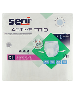 Seni Active Trio, Elastyczne majtki chłonne, 120-160cm, Extra Large
