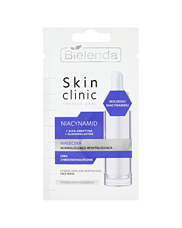 Bielenda Skin Clinic Professional Niacynamid Maseczka normalizująco-rewitalizująca