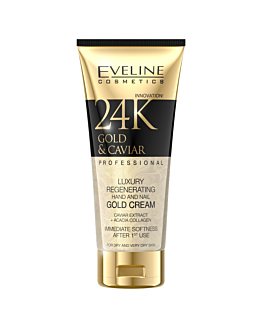 Eveline 24K Gold Caviar Luksusowy regenerujący krem do rąk