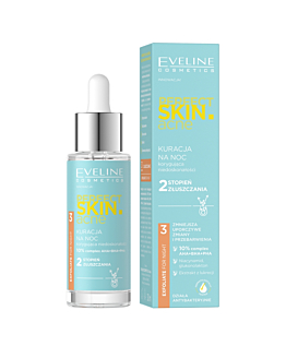 Eveline Perfect Skin Acne Kuracja na noc z 10% kwasami