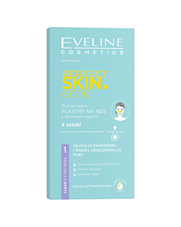 Eveline Perfect Skin Acne Oczyszczające plastry na nos