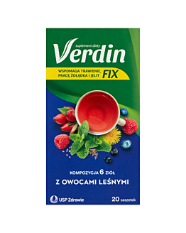 Verdin Fix Z Owocami Leśnymi, Zioła w saszetkach