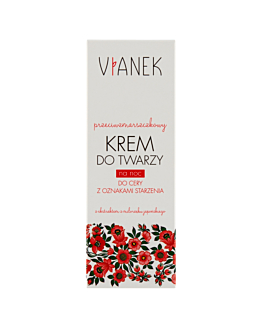 Vianek Przeciwzmarszczkowy krem do twarzy na noc