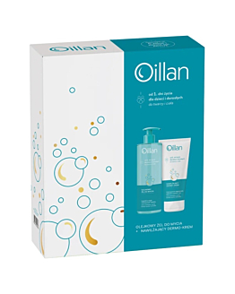 Zestaw Oillan Avena Oil Active Olejkowy żel do mycia + Dermo-krem 