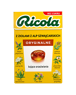 Ricola Oryginalne Cukierki ziołowe