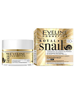 Eveline Royal Snail Krem aktywnie regenerujący na dzień i na noc 80+