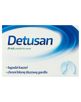 Detusan, Pastylki do ssania, 24 Sztuki