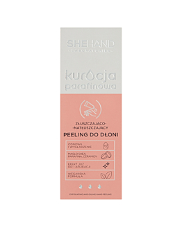 Shehand Kuracja Parafinowa Peeling do Skóry Dłoni Złuszcz.-Natłuszcz.