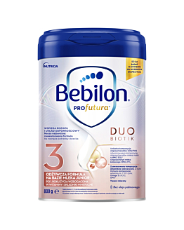 Bebilon Profutura Duobiotik 3 Odżywcza formuła na bazie mleka po 1 r.ż. Proszek, 800 g