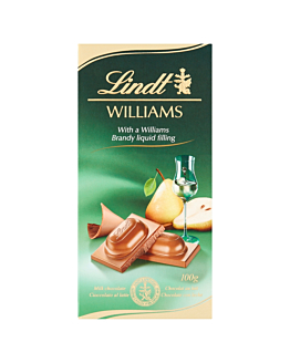 Lindt Czekolada mleczna z płynnym nadzieniem z Williams Brandy