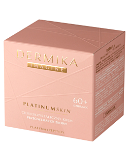 Dermika Imagine Platinum Skin Ciekłokrystaliczny krem przeciwzmarszczkowy 60+ na dzień i na noc