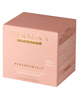 Dermika Imagine Platinum Skin Ciekłokrystaliczny krem przeciwzmarszczkowy 50+ na dzień i na noc