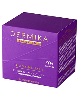 Dermika Imagine Diamond Skin Ciekłokrystaliczny krem przeciwzmarszczkowy 70+ na dzień i na noc