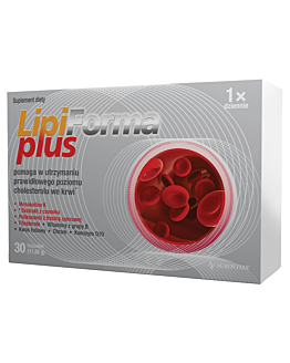 Lipiforma Plus, Preparat na utrzymanie prawidłowego poziomu cholesterolu, Kapsułki