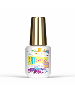 MollyNails Art Ease Base Baza Do Zdobień Ułatwiająca Pracę Clear 15 g