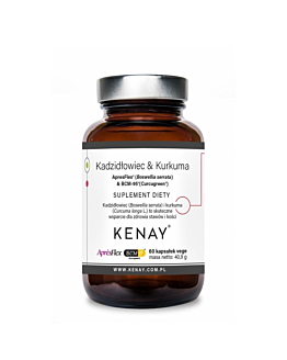 Kenay Kadzidłowiec & Kurkuma ApresFlex Boswellia serrata BCM-95 Curcugreen