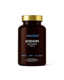 Medso Maślan sodu 1200 mg 100 kapsułek