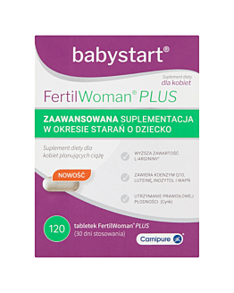 FertilWoman Plus, Preparat wspomagający płodność u kobiet, Tabletki