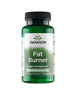 Swanson Fat Burner Preparat wspomagający redukcję wagi Tabletki