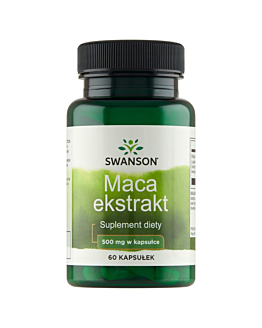 Swanson Maca 500 mg, 60 kaps.