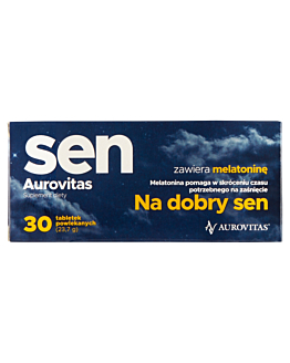 Sen Aurovitas tabletki powlekane - 30 tabl.