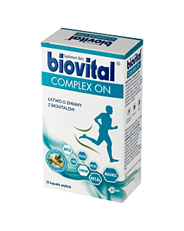 Biovital Complex ON,  Zestaw witamin i minerałów dla mężczyzn, 30 Kapsułek