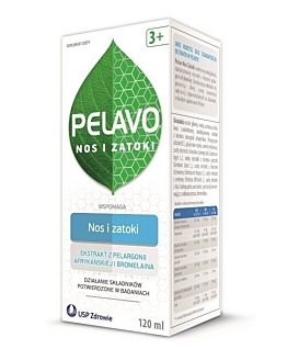 Pelavo Nos i Zatoki, Syrop dla dzieci powyżej 3. roku życia