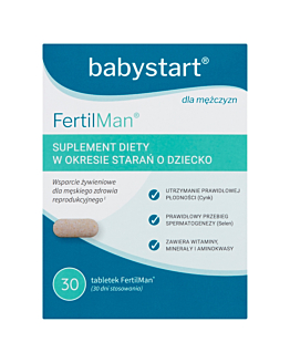 FertilMan, Preparat wspomagający płodność u mężczyzn, Tabletki