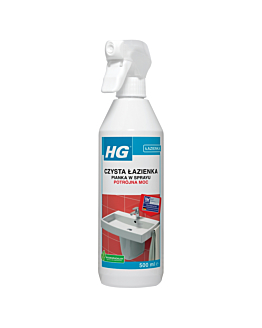 HG Czysta Łazienka Potrójna Moc Pianka w sprayu 500 ml