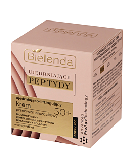 Bielenda Ujędrniające Peptydy Ujędrniająco-liftingujący krem przeciwzmarszczkowy 50+ dzień/noc