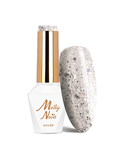 MollyNails Queens Of Life Glam Diamond Lakier Hybrydowy UV LED Nr 34 8 g