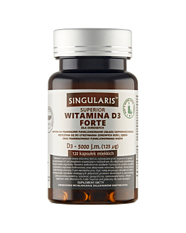 Singularis Superior Wit. D3 5000IU kapsułki