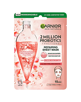 Garnier Skin Naturals Naturals Probiotic Maschera in Tessuto per il Viso 22 ml