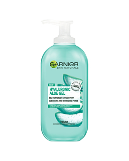 Garnier Hyaluronic Aloe Żel oczyszczający żel do mycia twarzy z kwasem hialuronowym i aloesem