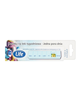 Life, Kasetka na leki tygodniowa, 1 pora dnia