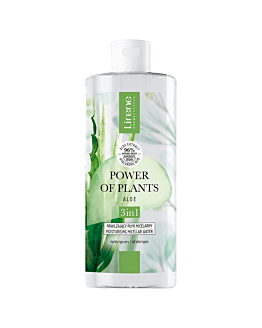 Lirene Power Of Plants Aloes Nawilżający płyn micelarny 3w1