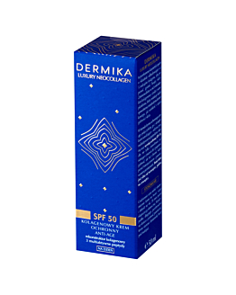 Dermika Luxury Neocollagen Kolagenowy krem ochronny anti-age SPF50 na dzień