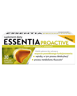 Essentia Proactive, Preparat wspomagający pracę wątroby, Kapsułki