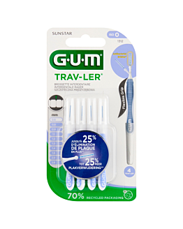 Gum Trav-Ler 0.6 mm Szczoteczki międzyzębowe