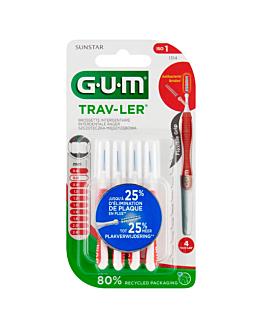 Gum Trav-Ler 0,8 Mm Szczoteczki Międzyzębowe