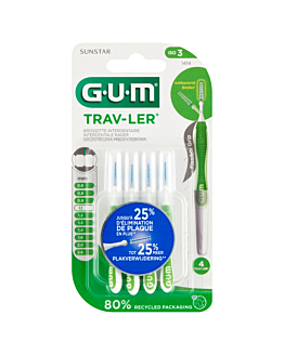 Gum Trav-Ler 1.1 mm Szczoteczki międzyzębowe