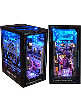 Habarri Miniaturowy domek Book Nook - Cyberworld
