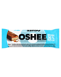 Oshee Baton proteinowy, Kokos wiórki - Karmel