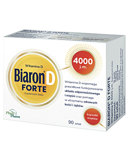 Biaron D Forte 4000 j.m., Kapsułki
