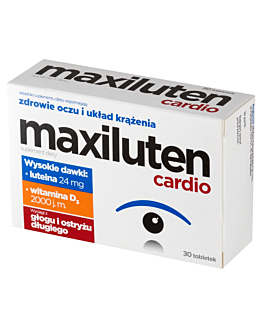 Maxiluten Cardio, 30 Tabletek